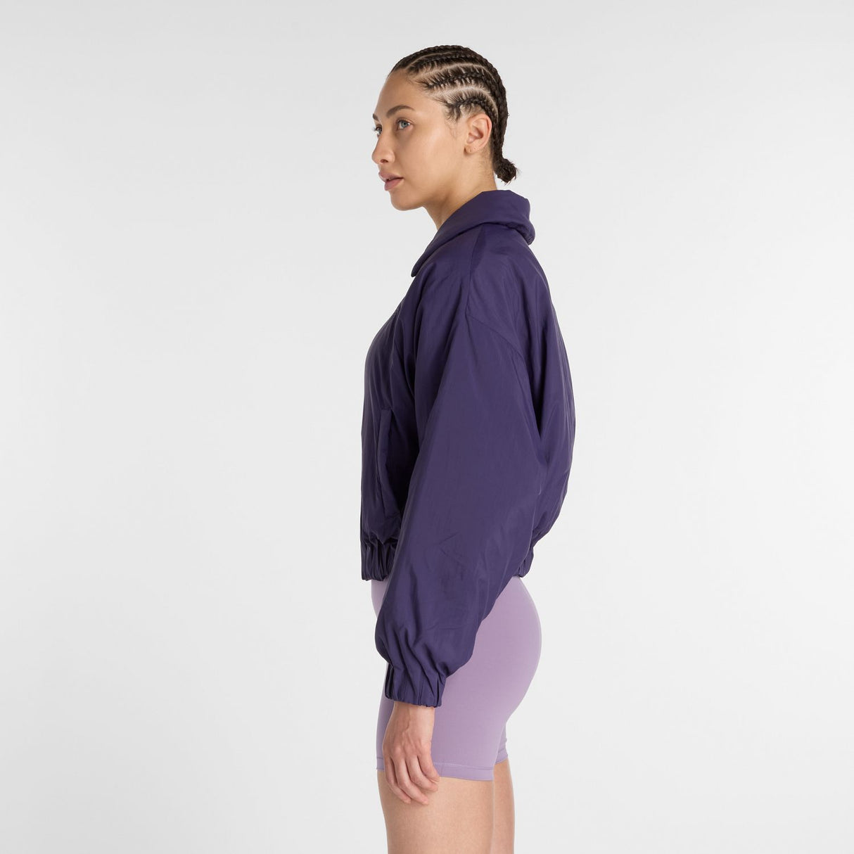 New Balance Women's Woven Bomber Jacket-3