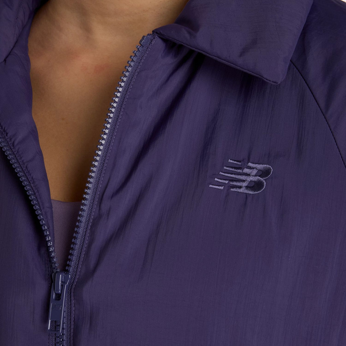 New Balance Women's Woven Bomber Jacket-7