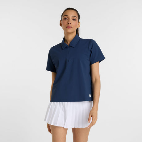 New Balance Women's Seersucker Tournament Polo-1