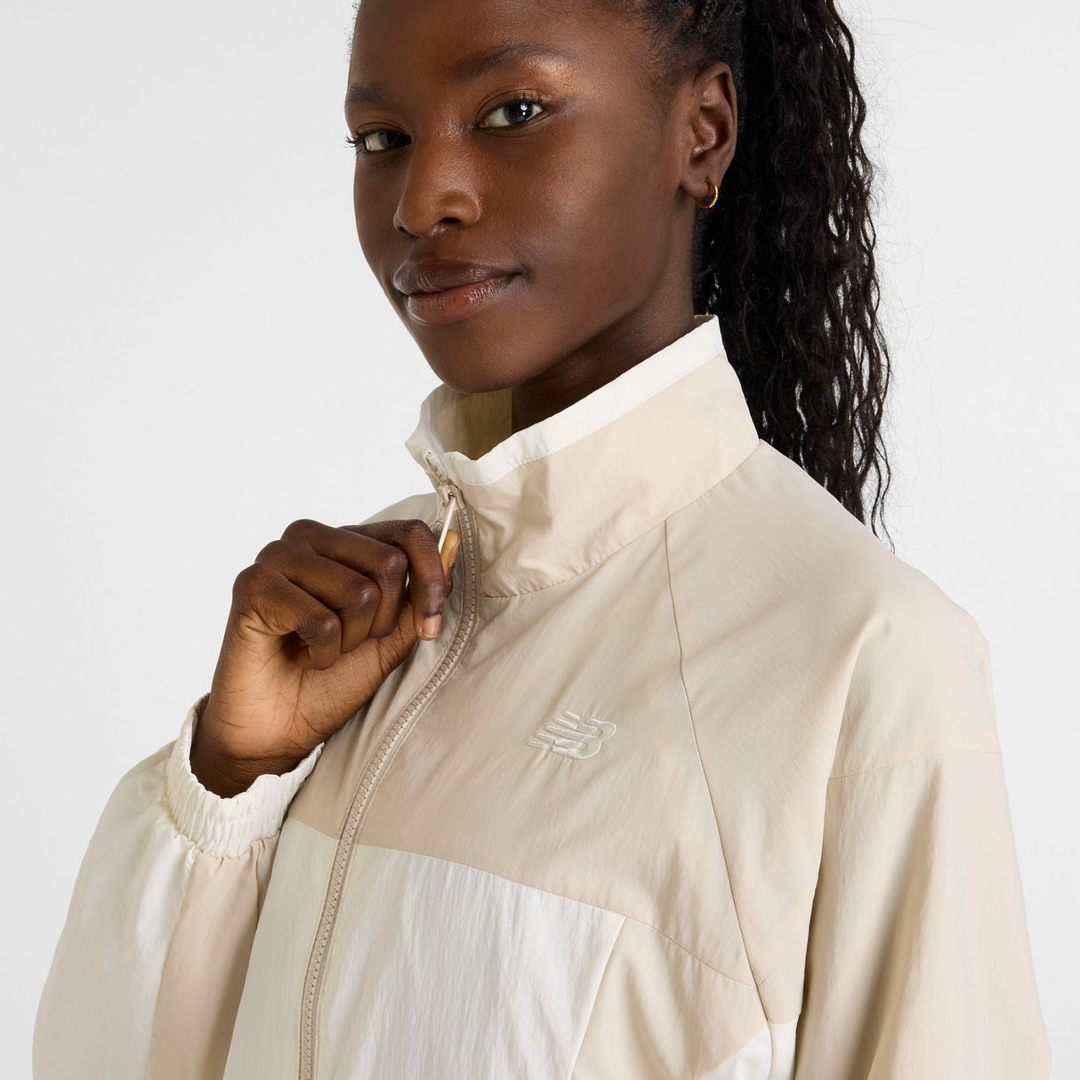 New Balance Women's Color Blocked Woven Jacket-4