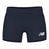 New Balance Women's Athletics 4 Inch Spandex Short Womens Apparel Shorts