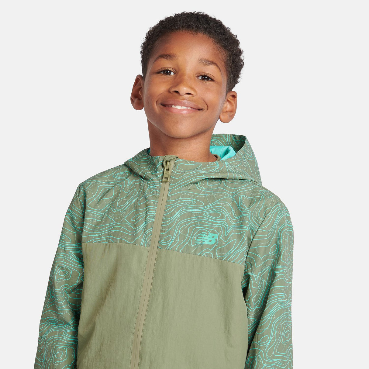 New Balance Youth Athletics AOP Woven Mesh Lined Jacket-9