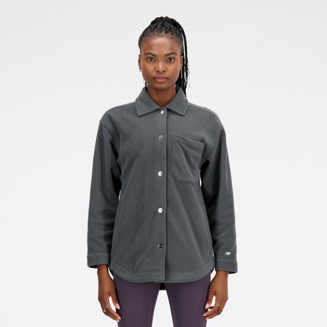 New Balance Women's Athletics Polarfleece Shacket-1