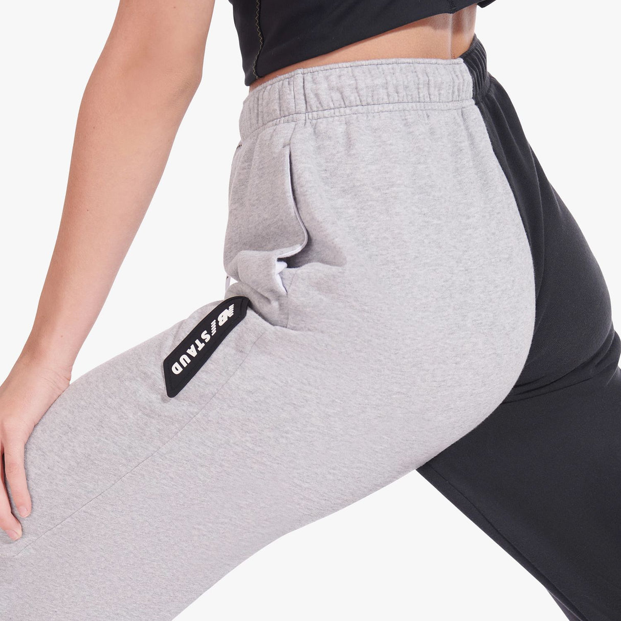 New Balance Women's STAUD Colorblock Sweatpants-6