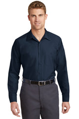 Red Kap Men's   Long Sleeve Industrial Work Shirt