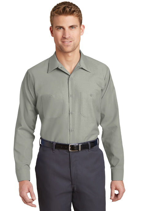 Red Kap Men's   Long Sleeve Industrial Work Shirt