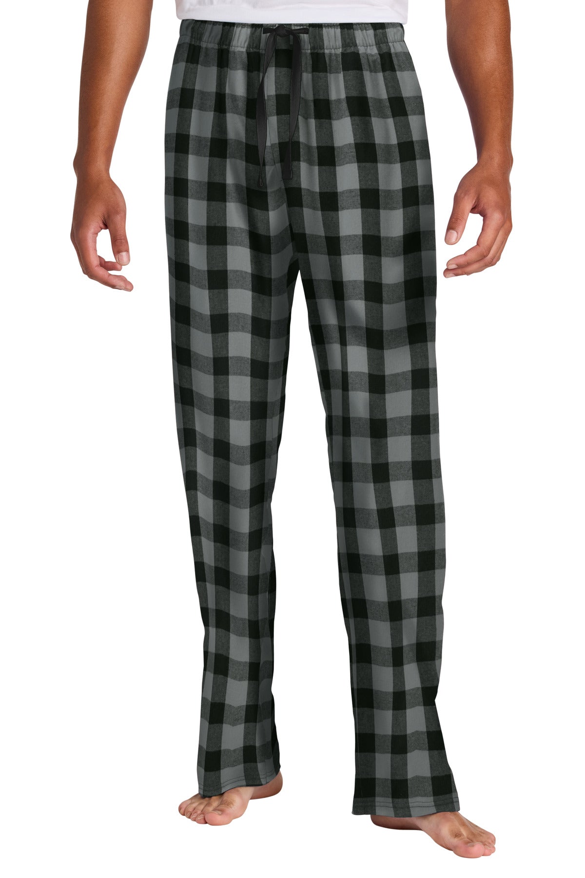 District Men's   Flannel Plaid Pant