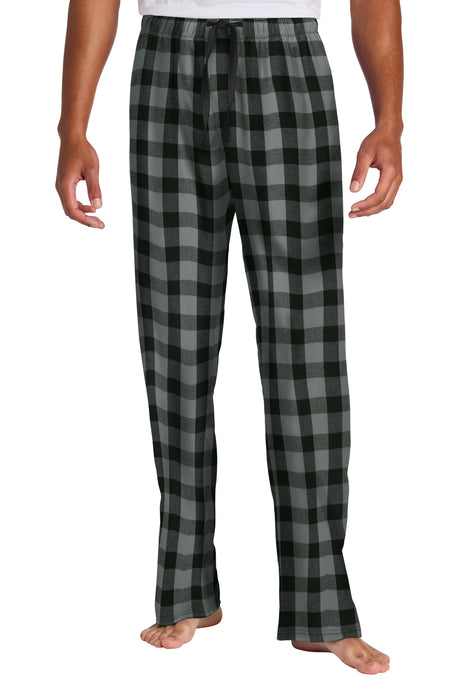 District Men's   Flannel Plaid Pant
