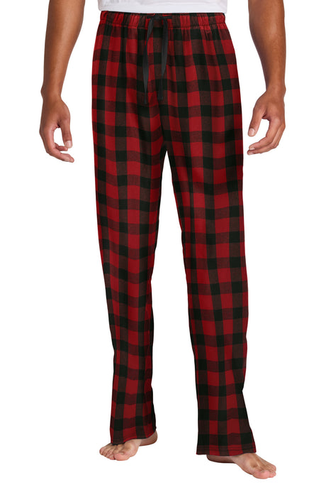 District Men's   Flannel Plaid Pant