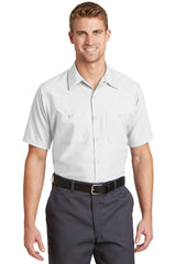 Red Kap Men's   Short Sleeve Industrial Work Shirt
