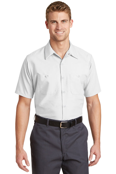 Red Kap Men's   Short Sleeve Industrial Work Shirt