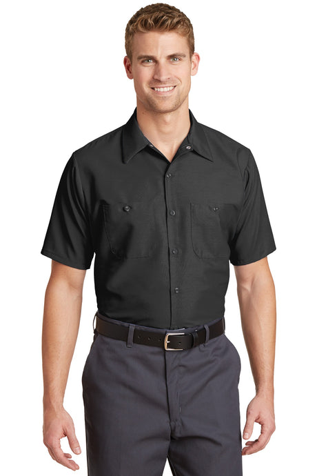 Red Kap Men's   Short Sleeve Industrial Work Shirt