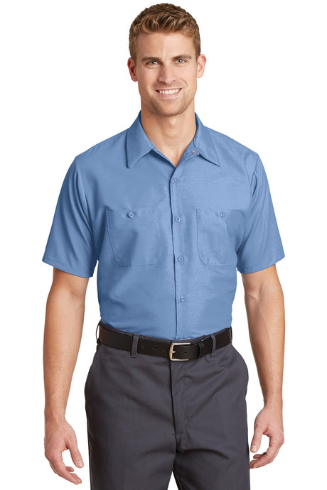 Red Kap Men's   Short Sleeve Industrial Work Shirt