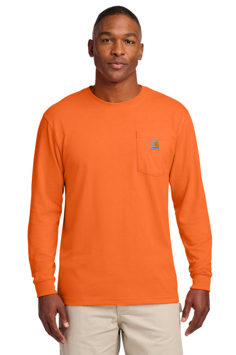 Carhartt Men's    Workwear Pocket Long Sleeve T-Shirt