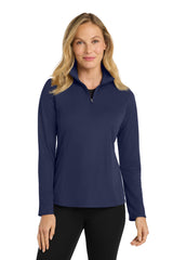 Port Authority Women's   Pinpoint Mesh 1/2-Zip