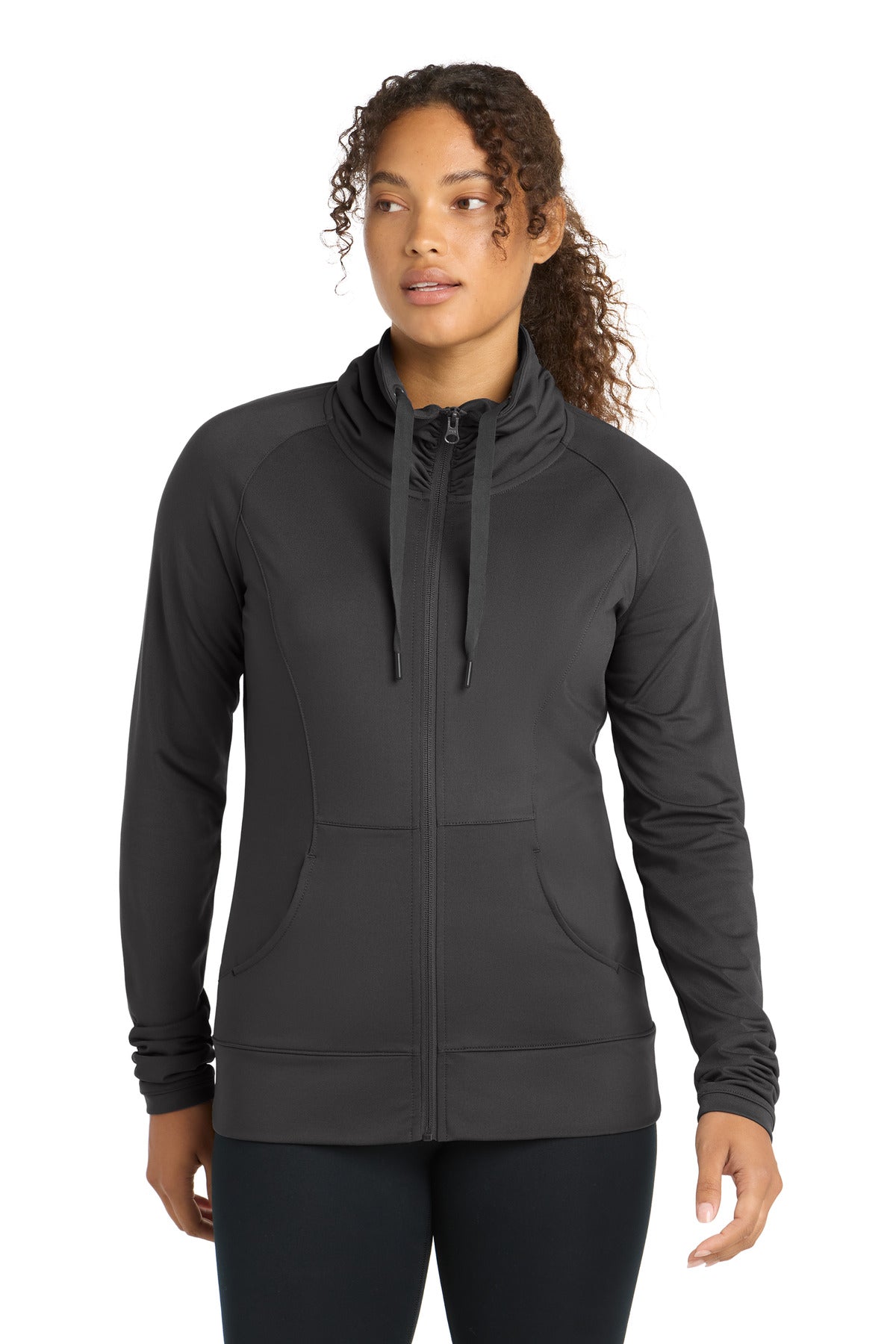 Sport-Tek Women's   Sport-Wick   Stretch Full-Zip Jacket