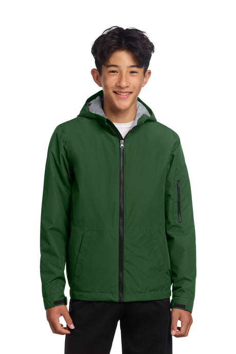 Sport-Tek Youth   Waterproof Insulated Jacket YST56