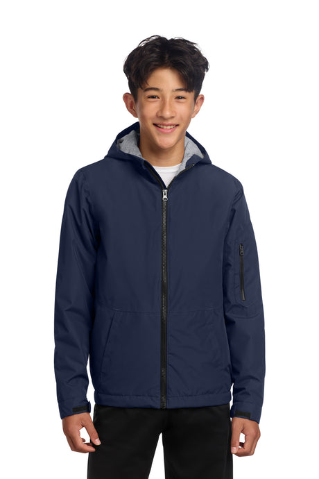 Sport-Tek Youth   Waterproof Insulated Jacket YST56