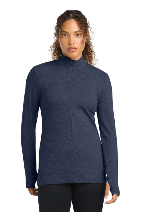 Sport-Tek Women's   Exchange 1.5 Long Sleeve 1/2-Zip LST711