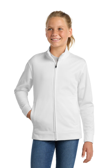 Sport-Tek Youth   Sport-Wick   Fleece Full-Zip Jacket