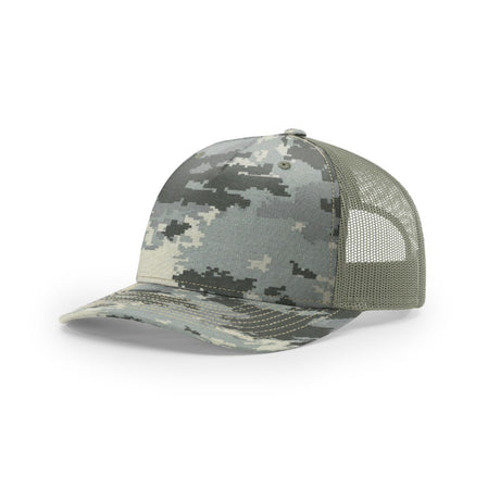 Richardson 112PFP Printed Five Panel Trucker Hat Unisex Accessories Hats & Caps