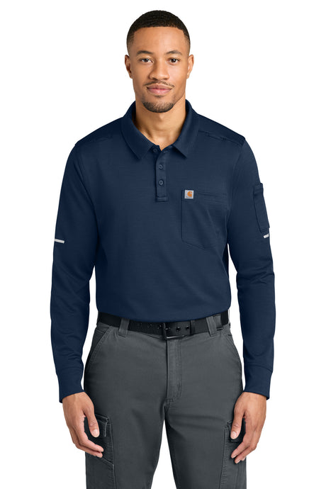 Carhartt Men's   Field & Rescue Long Sleeve Polo CTC16129