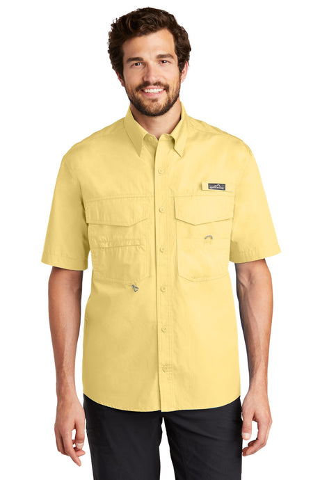 Eddie Bauer Men's   Short Sleeve Fishing Shirt