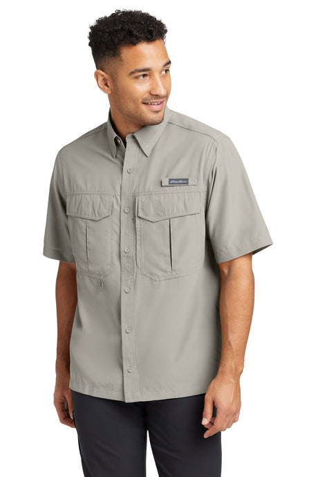Eddie Bauer Men's   Short Sleeve Performance Fishing Shirt EB602