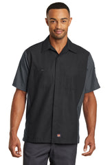 Red Kap Men's   Short Sleeve Ripstop Crew Shirt