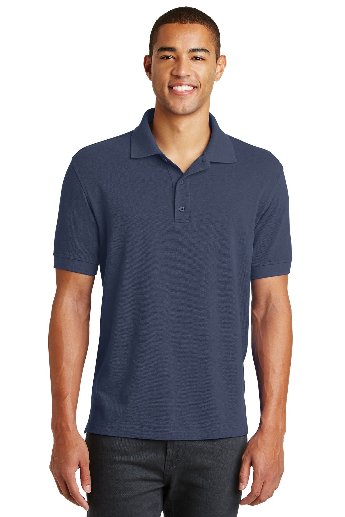 Eddie Bauer Men's   Cotton Pique Polo