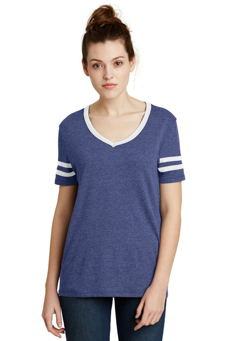 Alternative Apparel Women's Varsity Vintage 50/50 Tee