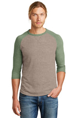 Alternative Apparel Men's Dugout 3/4-Sleeve Vintage Tee