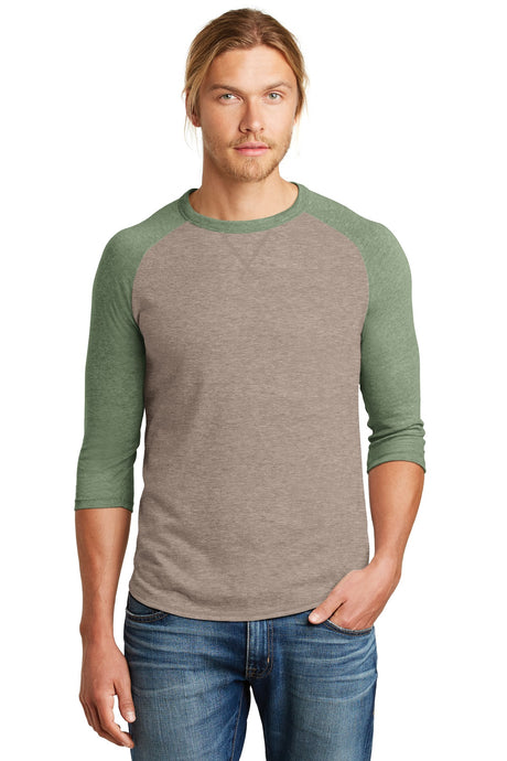 Alternative Apparel Men's Dugout 3/4-Sleeve Vintage Tee