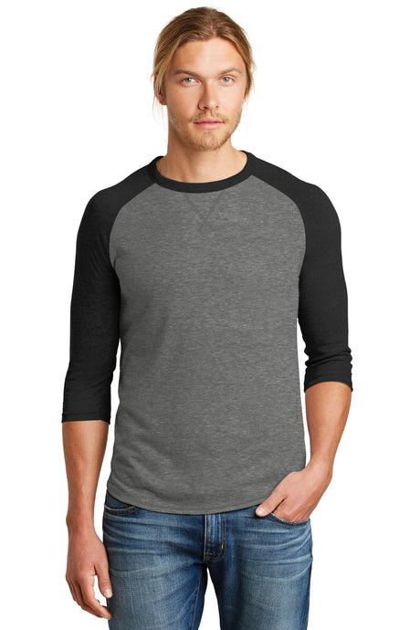 Alternative Apparel Men's Dugout 3/4-Sleeve Vintage Tee