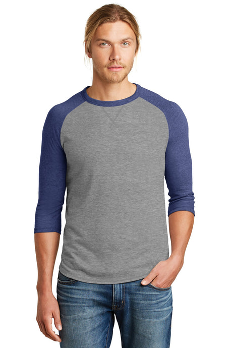 Alternative Apparel Men's Dugout 3/4-Sleeve Vintage Tee