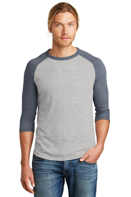 Alternative Apparel Men's Dugout 3/4-Sleeve Vintage Tee