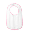 Rabbit Skins Men's   Infant Contrast Trim Terry Bib
