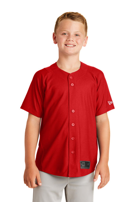 New Era Youth    Diamond Era Full-Button Jersey