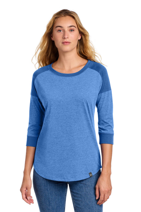 New Era Women's    Heritage Blend 3/4-Sleeve Baseball Raglan Tee