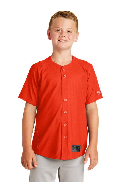 New Era Youth    Diamond Era Full-Button Jersey