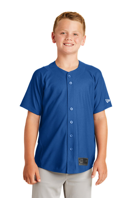 New Era Youth    Diamond Era Full-Button Jersey
