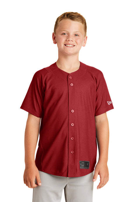 New Era Youth    Diamond Era Full-Button Jersey