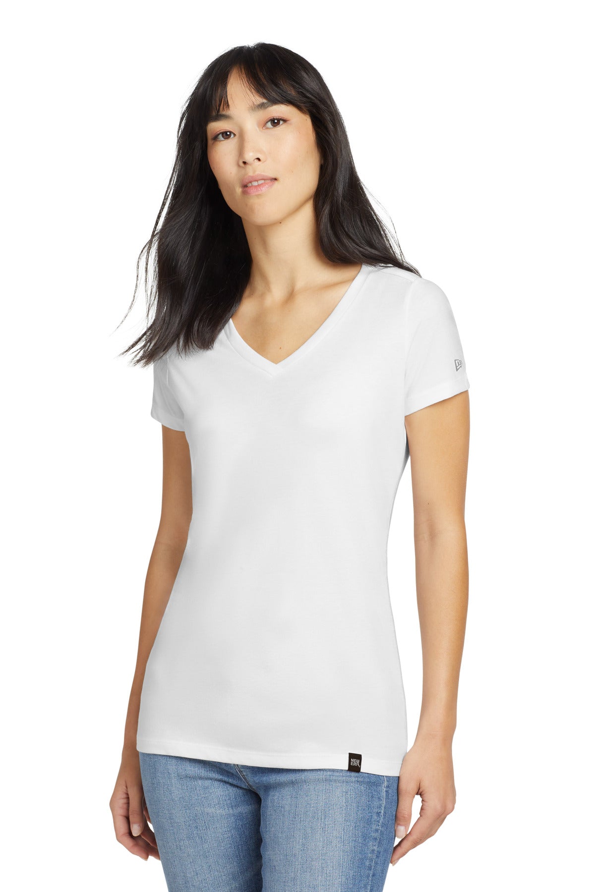 New Era Women's    Heritage Blend V-Neck Tee