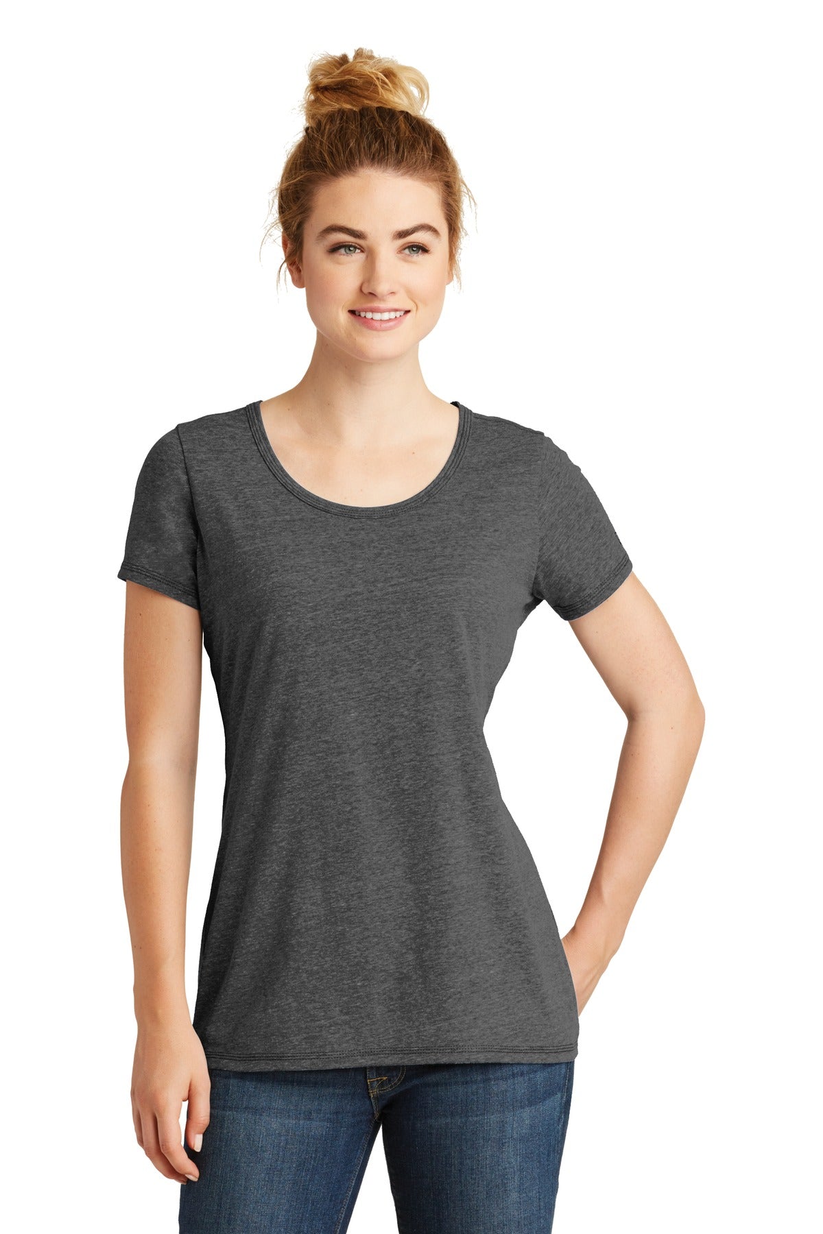 New Era Women's    Tri-Blend Performance Scoop Tee