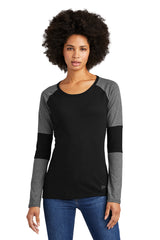 New Era Women's    Tri-Blend Performance Baseball Tee