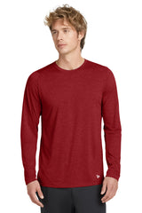 New Era Men's    Series Performance Long Sleeve Crew Tee