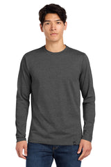 New Era Men's    Heritage Blend Long Sleeve Crew Tee