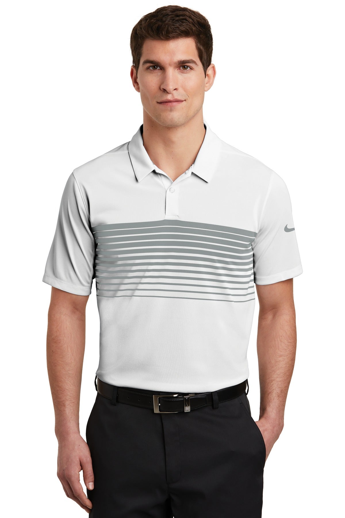 Nike Men's Dri-FIT Chest Stripe Polo