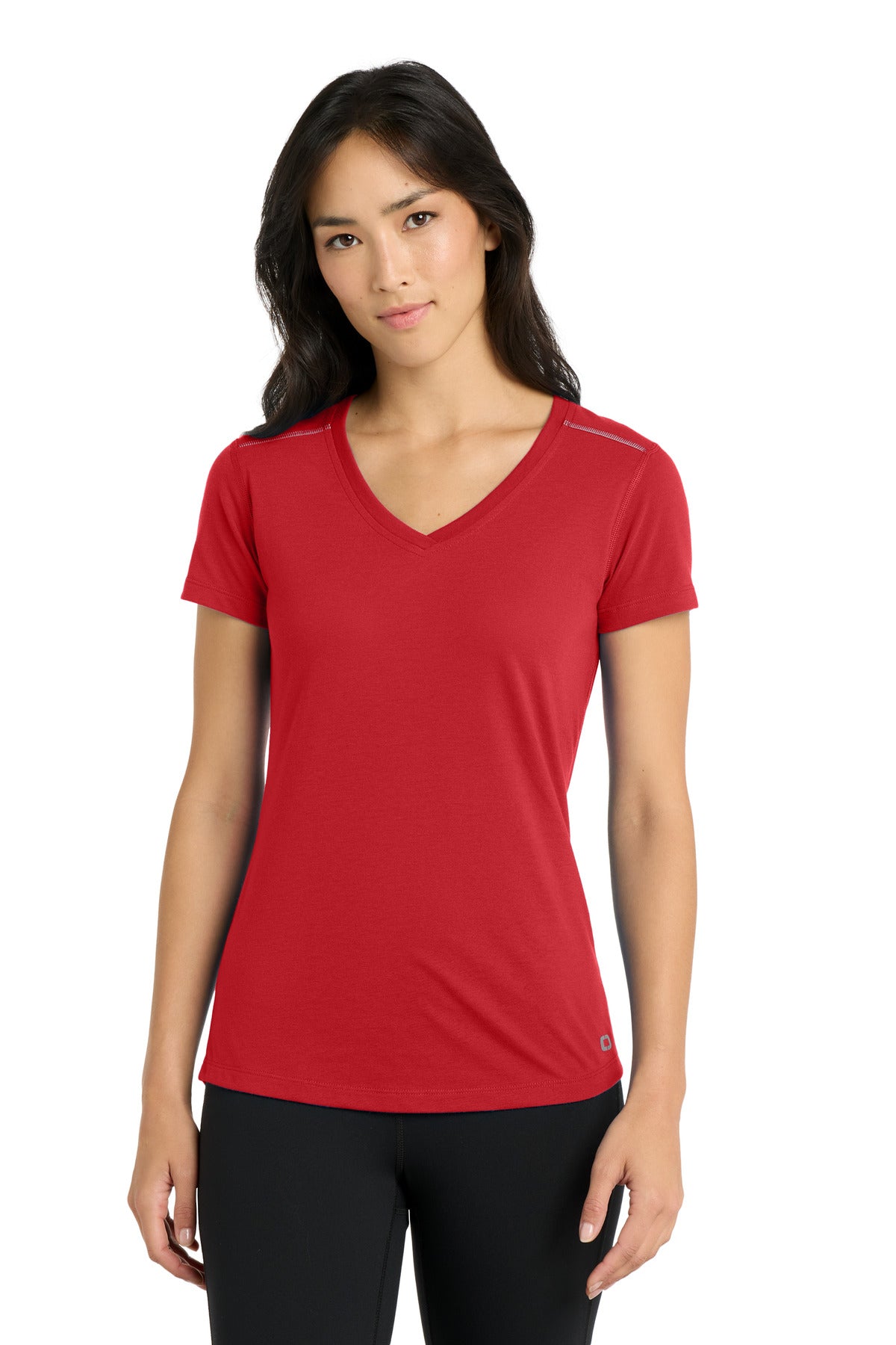 OGIO Women's    Peak V-Neck Tee
