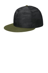 New Era     Camo Flat Bill Snapback Cap NE407
